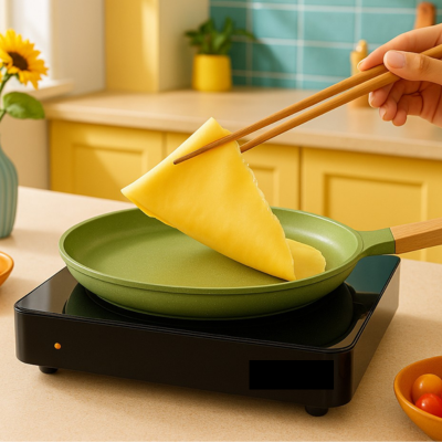 POELE A CREPE EN PIERRE MAIFAN CUISSON SAINE 20 CM