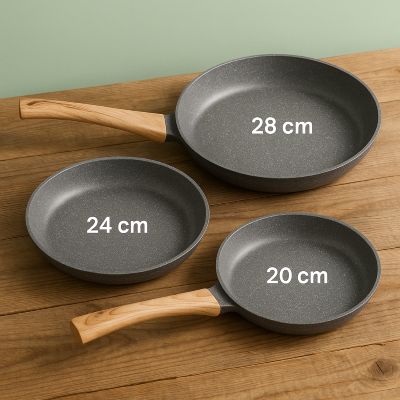POELE A CREPES Ø 20 - 24 - 28 CM