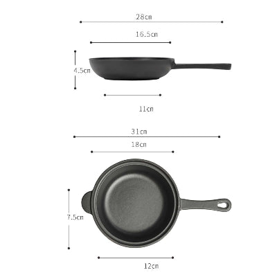poele en fonte induction caracteristiques