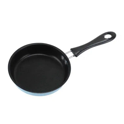 poele inox 12 cm bleue
