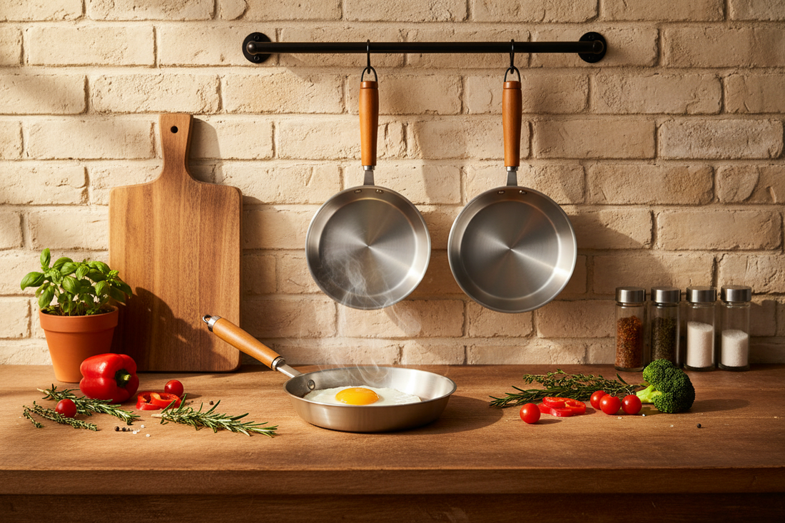 Poêle inox 18/10 : est-ce vraiment un choix sain et durable pour cuisiner ?