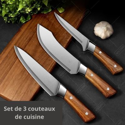 SET DE COUTEAUX DE CUISINE