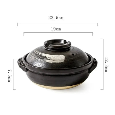 cocotte en céramique dimensions 