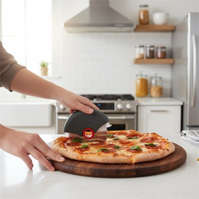 Couteau à pizza découpe pizza
