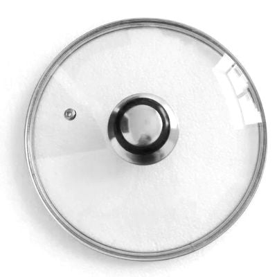 couvercle_verre_trempe_poele_en_fonte_emaillee seul sur fond blanc