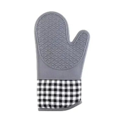 gants de cuisine gris en silicone gris