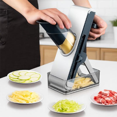 Mandoline cuisine découpe légumes en julienne et rondelles
