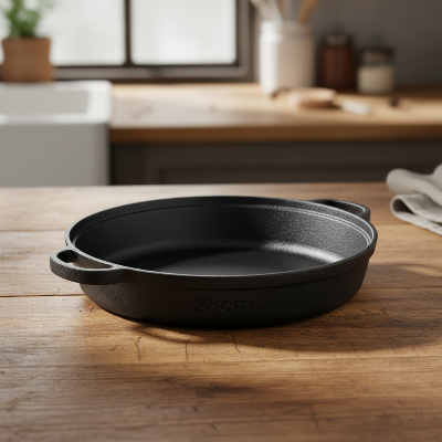 Poele fonte special four 28cm