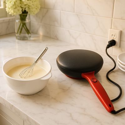 poele_a_crepes_electrique_bol pate a crepes utilisation simple
