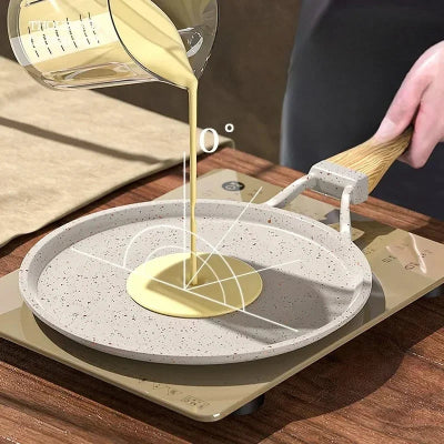 poele a crepes manche en bois faire des crepes legeres