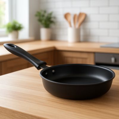 POELE EN FONTE NATURELLE 12 CM - COMPATIBLE INDUCTION