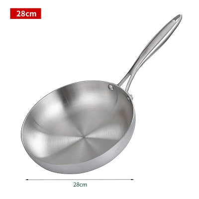 poele inox 18 10 cuisson saine caracteristiques 28 cm