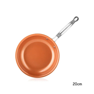 Poêle inox revêtement céramique caractéristiques 20 cm